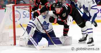 Giordano sends Maple Leafs past Senators 5-4 in OT
