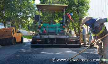 Serviço de recapeamento das ruas do Distrito Industrial 1 de Birigui entra na última fase - Folha da Região