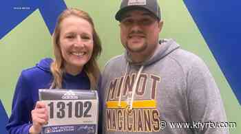Minot runner arrives in time for Boston Marathon despite blizzard impacting travel - KFYR