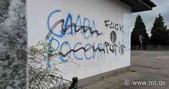 "Ruhm Russlands": Prorussische Schriftzüge in Minden aufgetaucht - Mindener Tageblatt