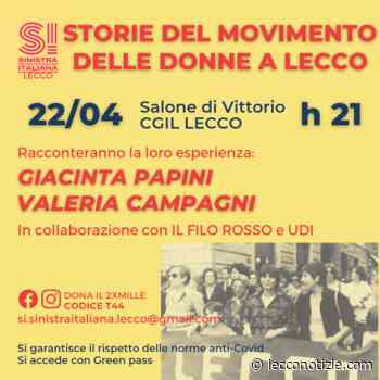 Sinistra Italiana, secondo incontro sul "femminismo" - Lecco Notizie