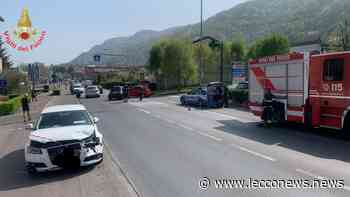 GARLATE/INCIDENTE TRA AUTO, CHIUSA VIA STATALE - Lecconews