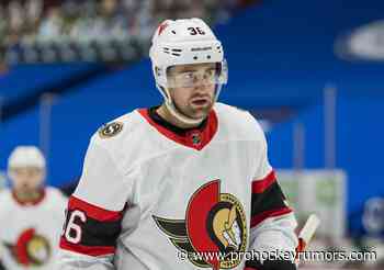 Ottawa Senators Place Colin White In COVID-19 Protocol - prohockeyrumors.com