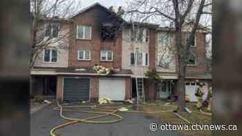 Woman treated for smoke inhalation following fire in Ottawa's west end - CTV News Ottawa