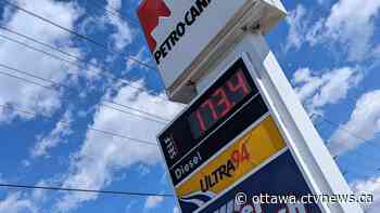 Gas prices set to jump 12 cents/litre in Ottawa and eastern Ontario this weekend - CTV News Ottawa