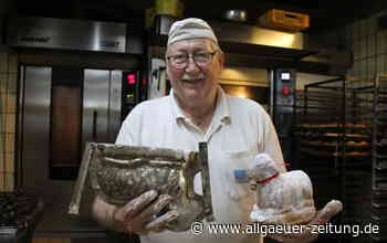 Osterlamm backen mit Biskuit-Teig - Bäckerei Standhartinger in Memmingen - Rezept Osterlamm mit Sandmasse - Allgäuer Zeitung