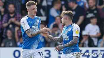 Peterborough United 2-1 Blackburn Rovers: Late goals keep Posh survival hopes alive