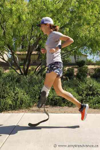 Jacky's quest: 1 woman, 1 leg, 102 marathons in 102 days - Virden Empire Advance