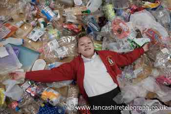 Great Harwood: Pupils collect mountain of plastic as part of national survey