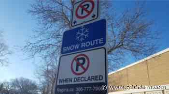 Southern Saskatchewan cleans up from snow storm - 620 CKRM.com