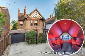 Zoopla houses for sale Sidcup: Unique mansion with cinema