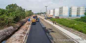 Prefeitura de Bertioga inicia pavimentação da Marginal Norte - Costa Norte