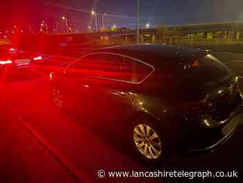 Driver stopped after speeding past police on M65 at 100mph