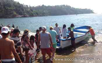 Turistas disfrutan de las playas de Manzanillo en estas vacaciones de Semana Santa y Pascua - El Occidental