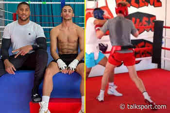 ‘Future champion at work’ – Anthony Joshua shares social media post of Ben Whittaker during workout sessi... - talkSPORT