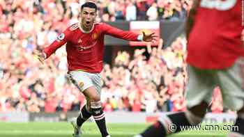 Cristiano Ronaldo scores another hat-trick to lift Manchester United's top four hopes