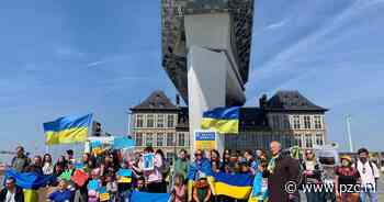 Oekraïners en Rise for Climate strijden in Antwerpen tegen Russische olietankers: “Enige manier om oorlog te stoppen” - PZC