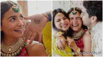 Alia Bhatt adds a dash of floral charm to her exquisite jewellery for mehendi ceremony - India Today