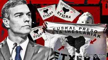 Los presos de ETA reconocen los favores de Sánchez: «La dispersión hoy es muy diferente» - Okdiario