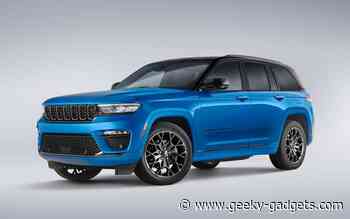Jeep Grand Cherokee High Altitude 4xe revealed
