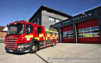 Fire crews attend crashes on M1 slip road and in Chorleywood