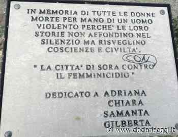 Vittime di violenza e del covid, oltraggiate le lapidi: sdegno per lo spregevole gesto - ciociariaoggi.it