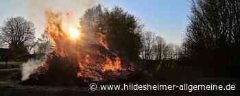 Nach der Corona-Pause: So lief der Osterfeuer-Auftakt im Kreis Hildesheim - www.hildesheimer-allgemeine.de
