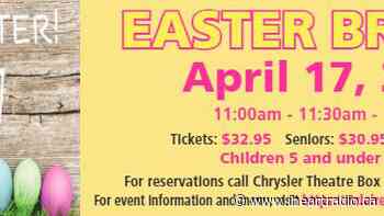Easter Brunch event returns to St. Clair Centre for the Arts - AM800 (iHeartRadio)