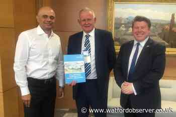 Sajid Javid meets West Hertfordshire hospital chiefs