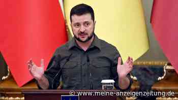 Ukraine-Krieg: Selenskyj kündigt harte Gegenwehr an