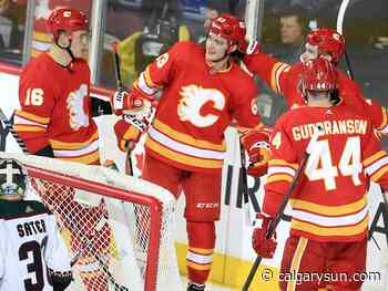 SNAPSHOTS: X marks the spot for Flames, plus 'WE WANT 10' chants in commanding win over Coyotes - Calgary Sun