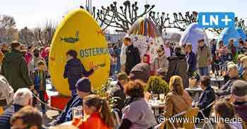 Endlich mal wieder ohne Maske: Giga-Osterei-Parade zieht Gäste  an die Ostsee