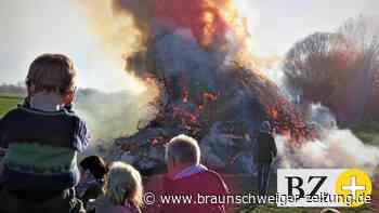 Darum war das Osterfeuer in Salzdahlum in diesem Jahr besonders