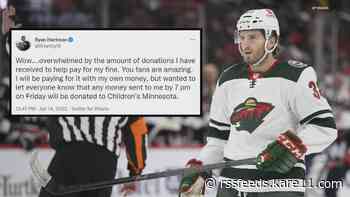 Fan donations to cover Hartman's fine for flipping off opponent top $30K