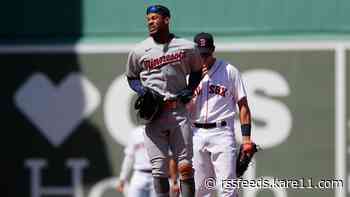 Twins' Buxton leaves game with knee issue, to get MRI