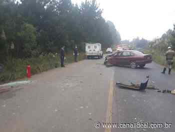 Veículo de Faxinal dos Guedes se envolve em acidente com morte em Caçador - Canal Ideal