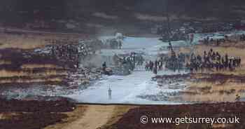 Hankley Common turned into battle scene as rumoured Ridley Scott filming for Napoleon biopic continues - Surrey Live