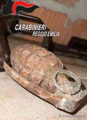 Canossa, ritrova nel sottotetto due bombe e un mitragliatore - Redacon