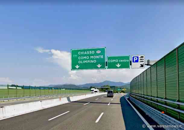 A9 Lainate-Como-Chiasso: chiusi una notte i tratti Lago di Como-Allacciamento A59 e Como Centro-Chiasso - varesenews.it