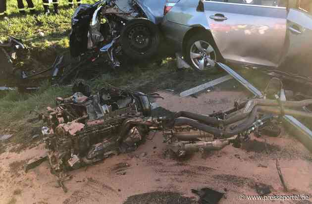 POL-PDWIL: Pressesofortmeldung nach schwerem Verkehrsunfall mit mehreren schwerstverletzten Personen