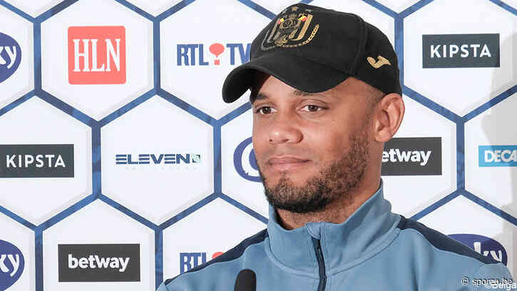 Vincent Kompany hoopt op eerste Anderlecht-trofee in 5 jaar: "Dit is een prioriteit" - sporza.be
