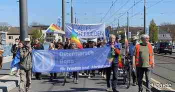 Ostermarsch in Bonn: Hunderte Bonner demonstrieren für Frieden in der Ukraine - General-Anzeiger Bonn