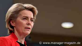 Von der Leyen fordert "schnelle Waffenlieferungen"