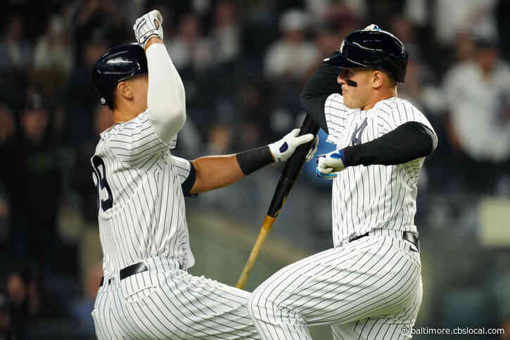 Donaldson Homers To Lead Yankees Over Orioles 5-2