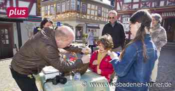 Große Gaudi beim Eierkippen in Idstein - Wiesbadener Kurier