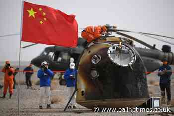 China sending up next space station crew in June - Ealing Times