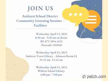 Amherst Schools Host 3 Listening Sessions About Facilities Wednesday - Amherst, NH Patch
