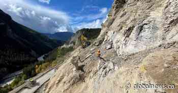 Stretch of Highway 1 between Golden, B.C. and Alberta to close for 1 month on Tuesday