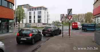 Heraanleg kruispunt zorgt ook voor tweede fietszone in stadscentrum - Het Laatste Nieuws