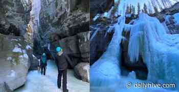 An ice walk through a canyon in Jasper is a bucket-list moment (PHOTOS) | Curated - Daily Hive